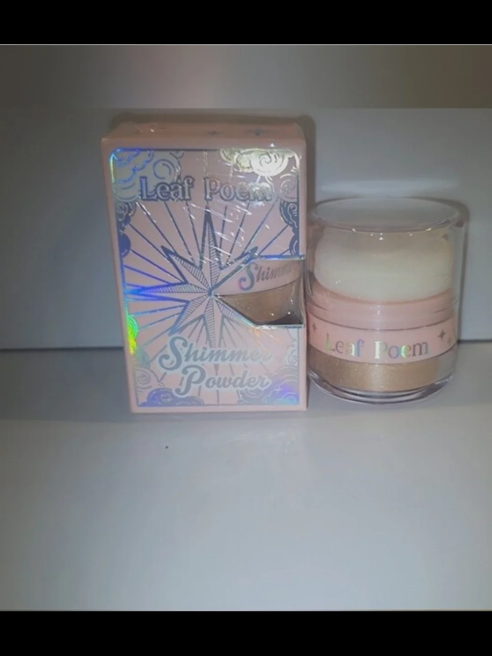 Sephora Leaf Poem Shimmer Powder - Soft Pink